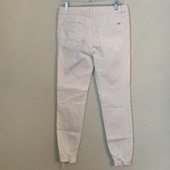 A2Jeans Cotton Blend White Women’s Jean’s Size 11 - Picture 2 of 9